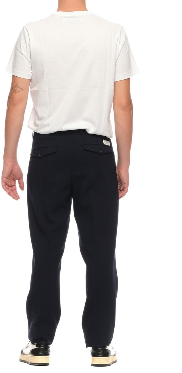 Nine in the morning Casual Trousers With Soft Leg Zwart