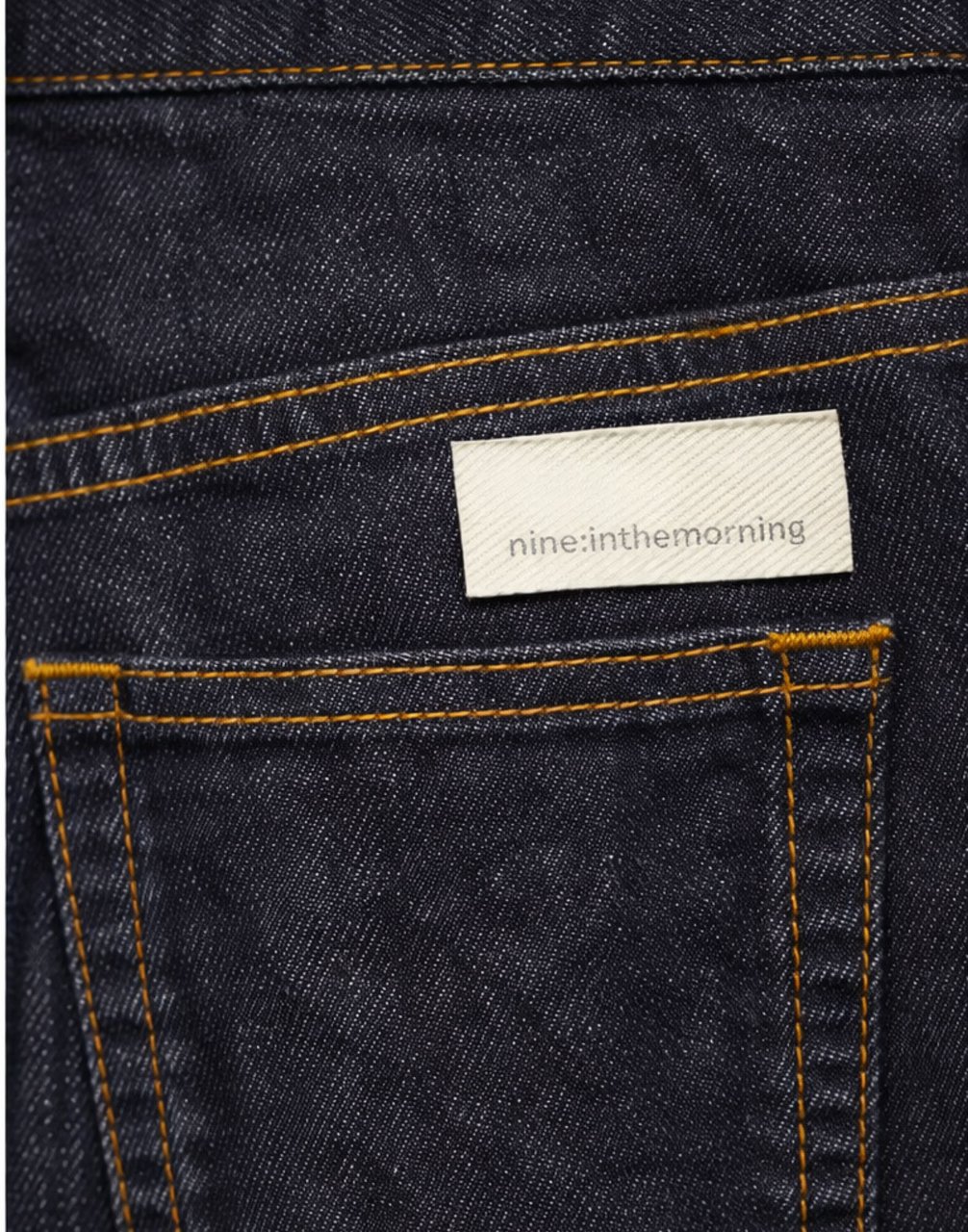 Nine in the morning Molly Carrot Jeans Blue Zwart