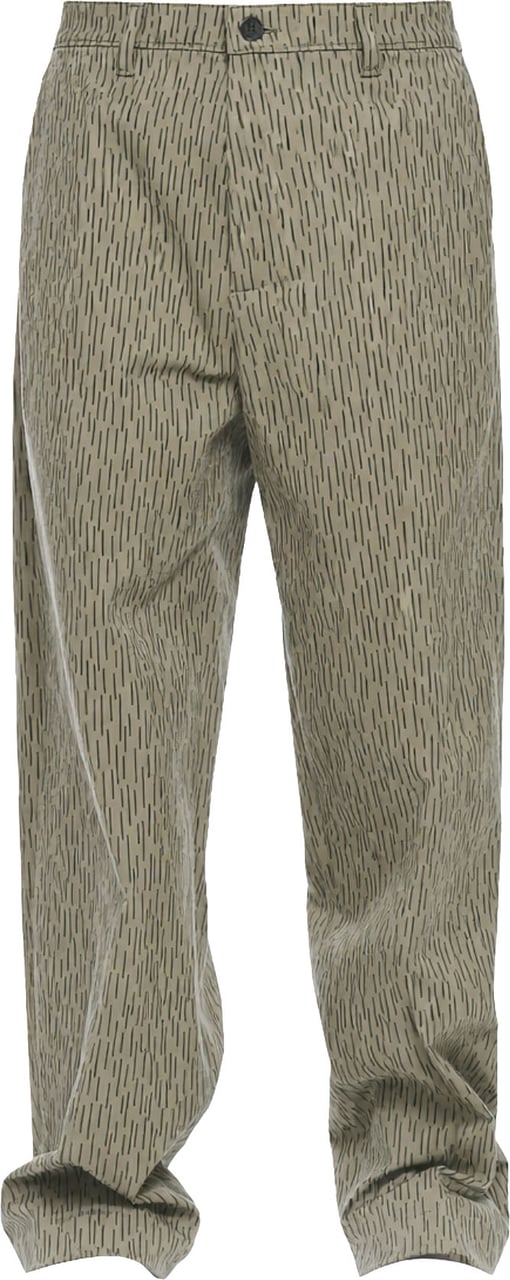Nine in the Morning Overcarrot Cotton Pants Neutraal
