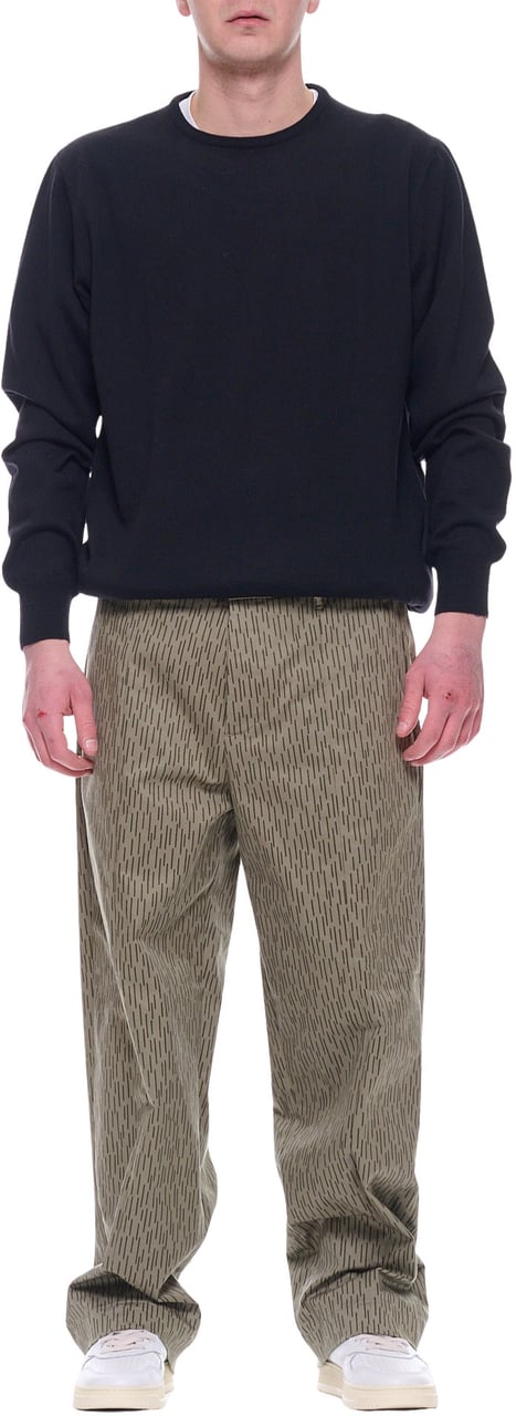 Nine in the Morning Overcarrot Cotton Pants Neutraal