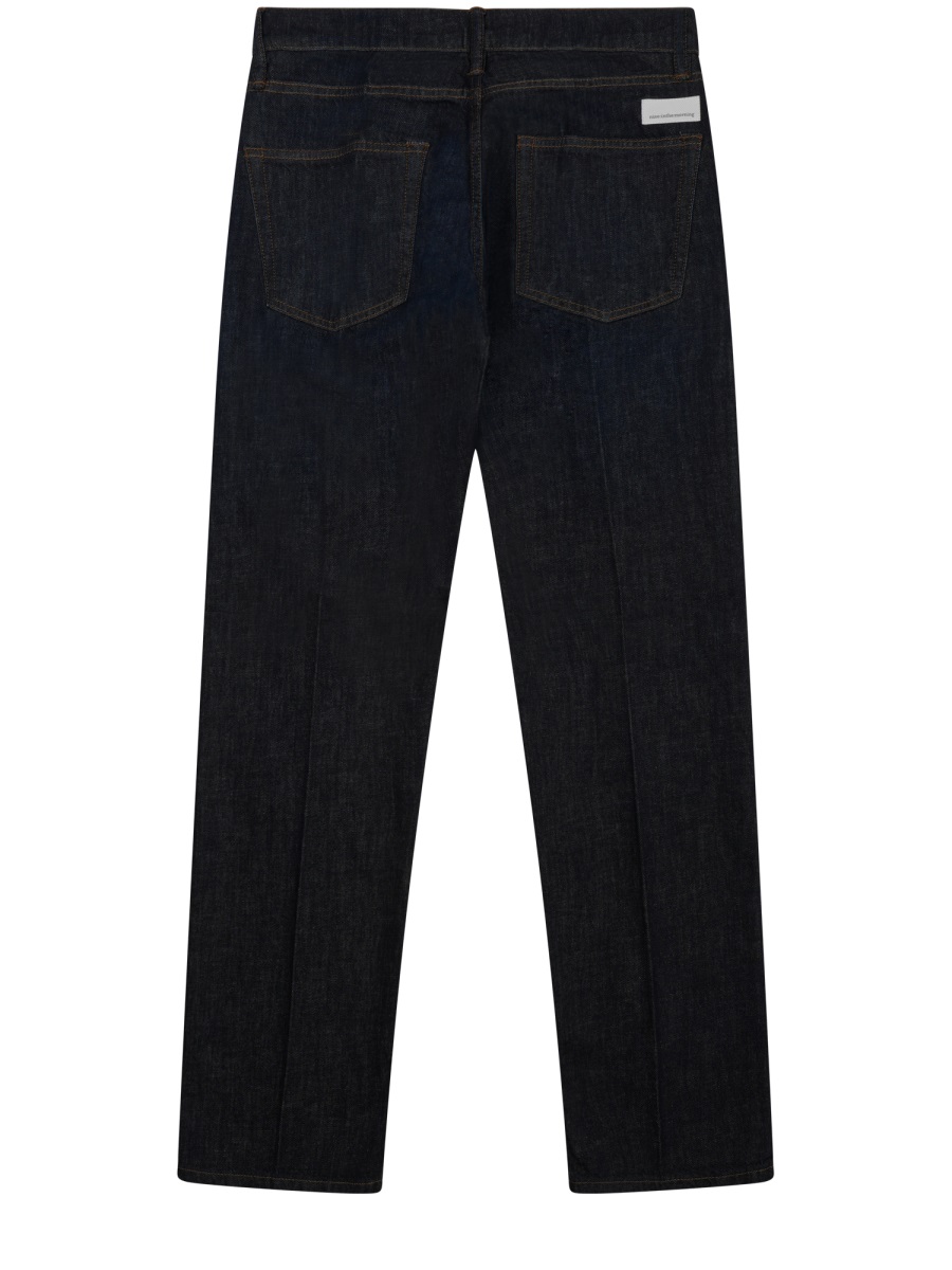 Nine in the Morning Dark Indigo Nathan Cotton Jeans Zwart