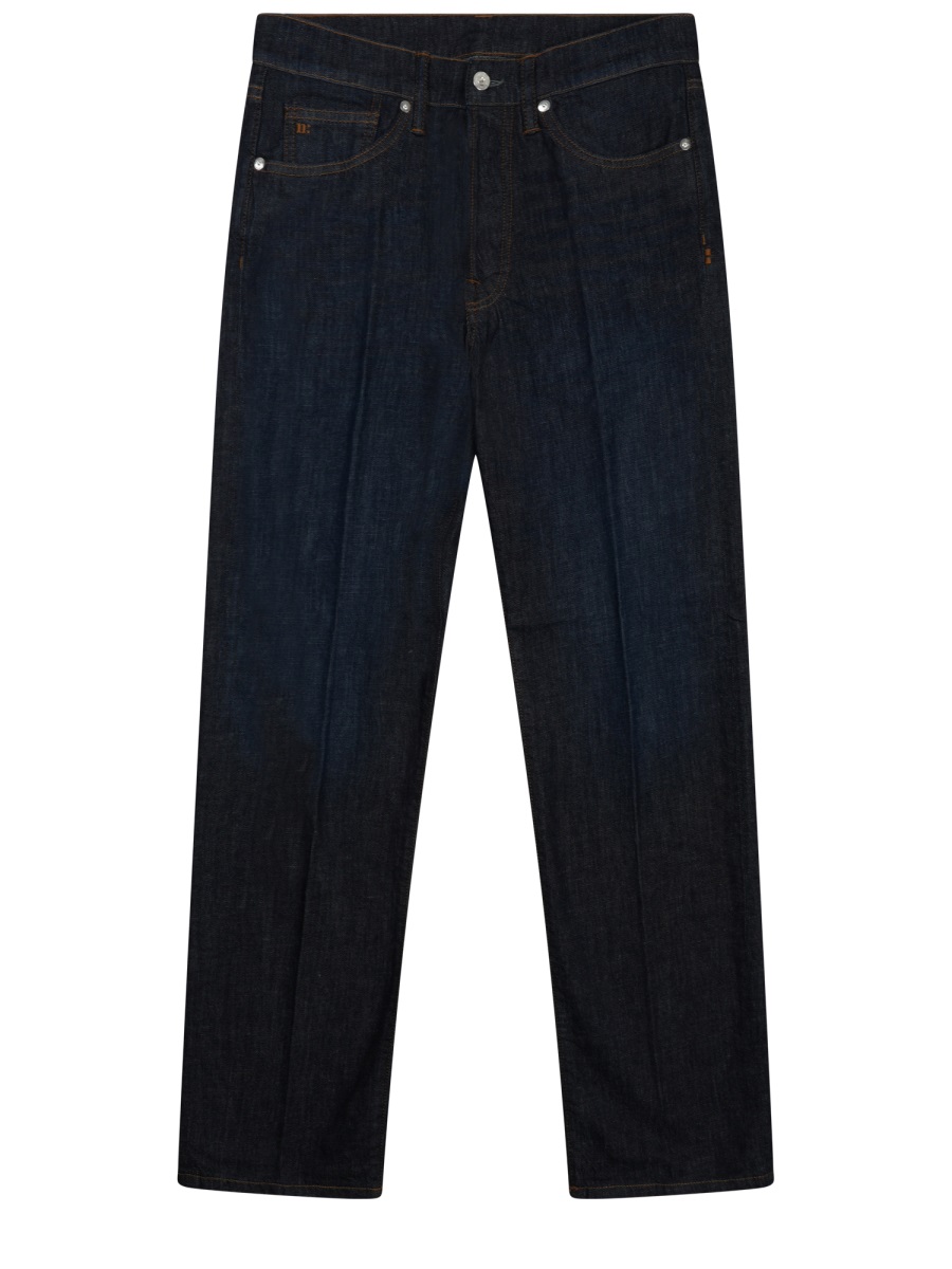 Nine in the Morning Dark Indigo Nathan Cotton Jeans Zwart
