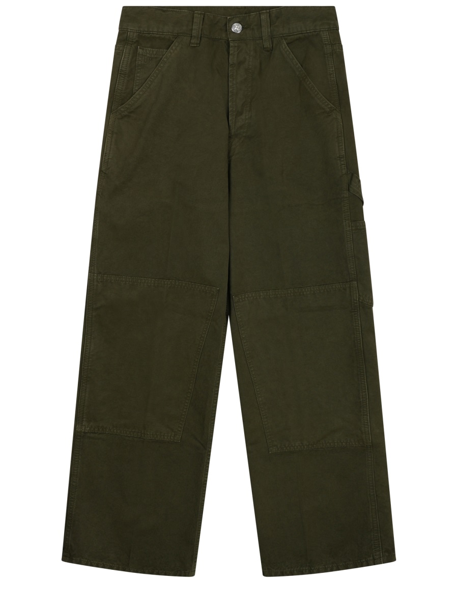 Nine in the Morning Neutrals Pat Wide-Leg Carpenter Jeans Zwart