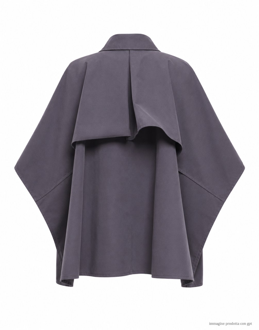 Nine in the Morning Kette Peonia Short Cotton Trench Jacket Grijs