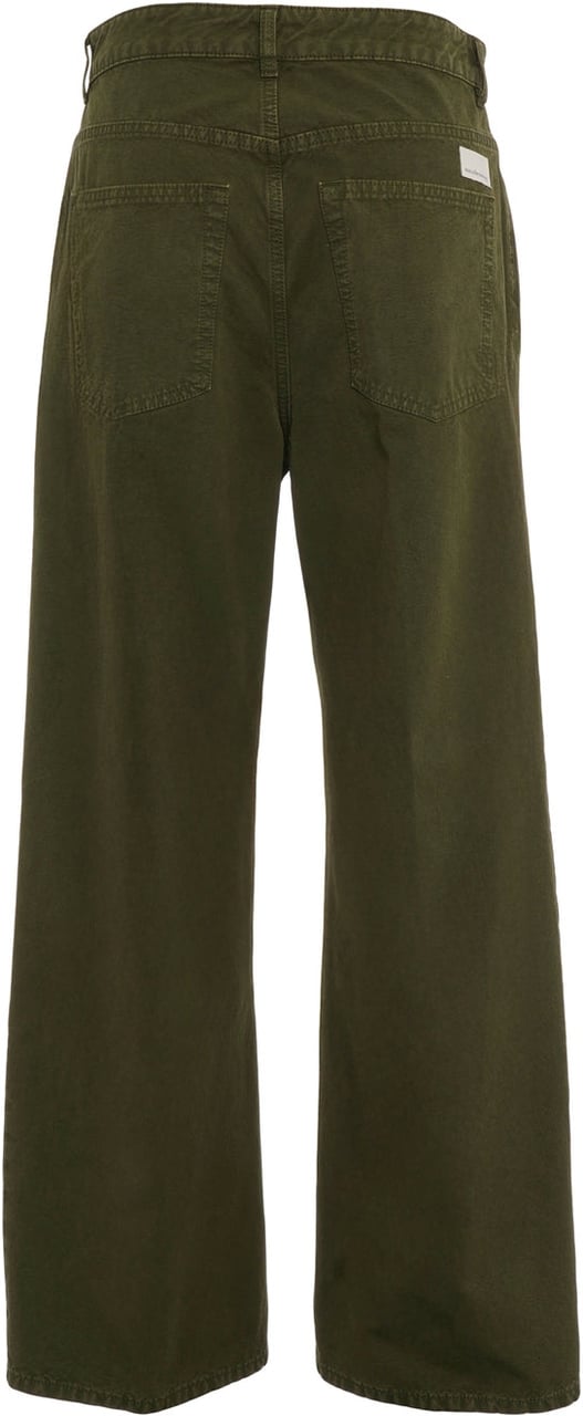 Nine in the Morning Wide leg jeans 'Sofy' Groen