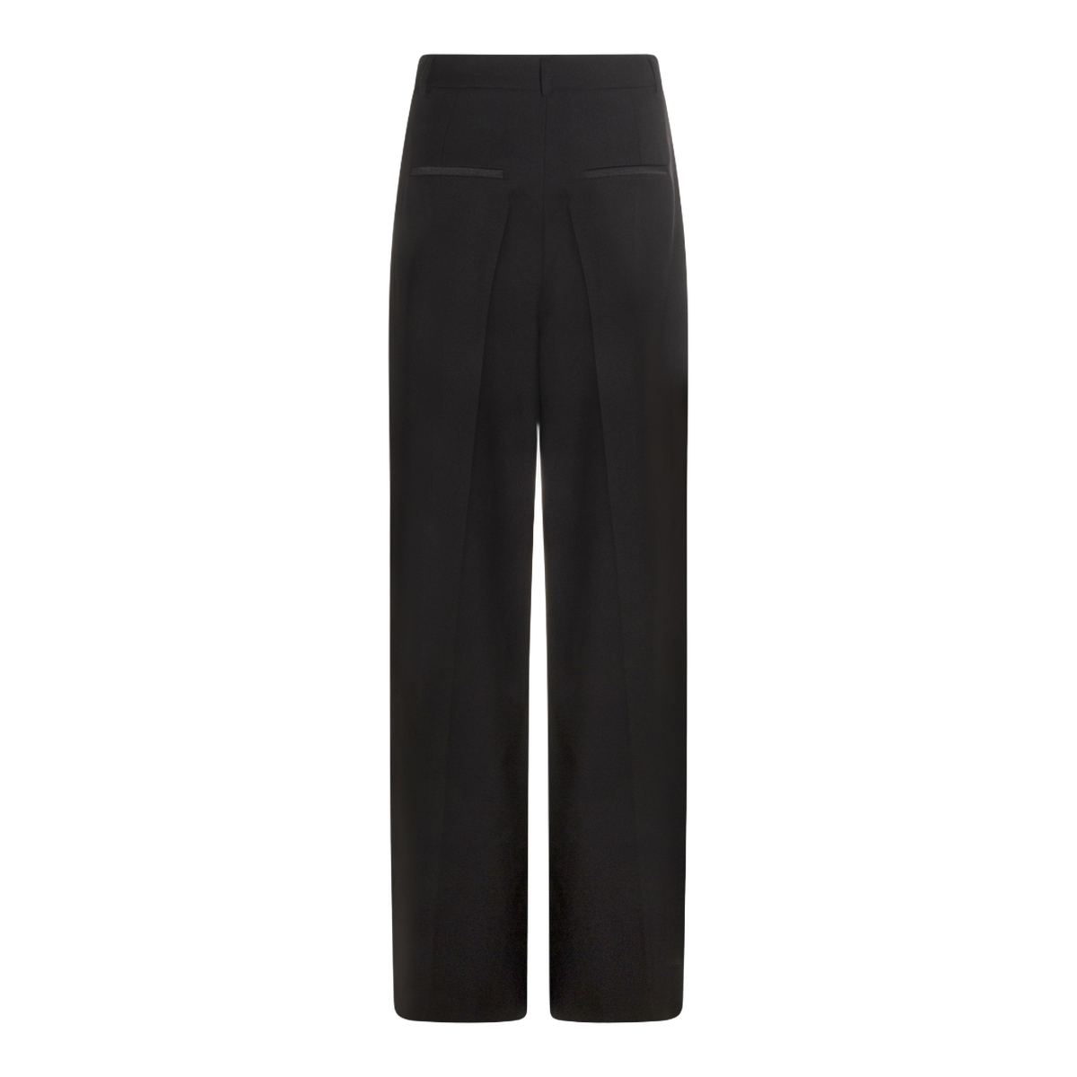 Nissa High-Waisted Trousers With Tailored Fit Zwart