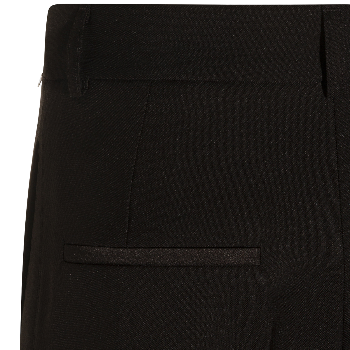 Nissa High-Waisted Trousers With Tailored Fit Zwart