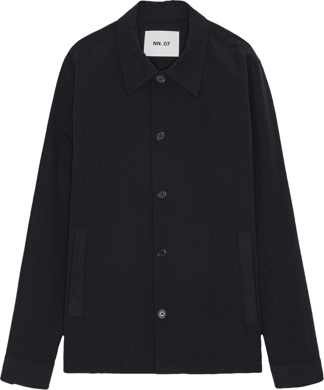 NN07 Shirt Hybrid Blazer Zander Blu Blauw