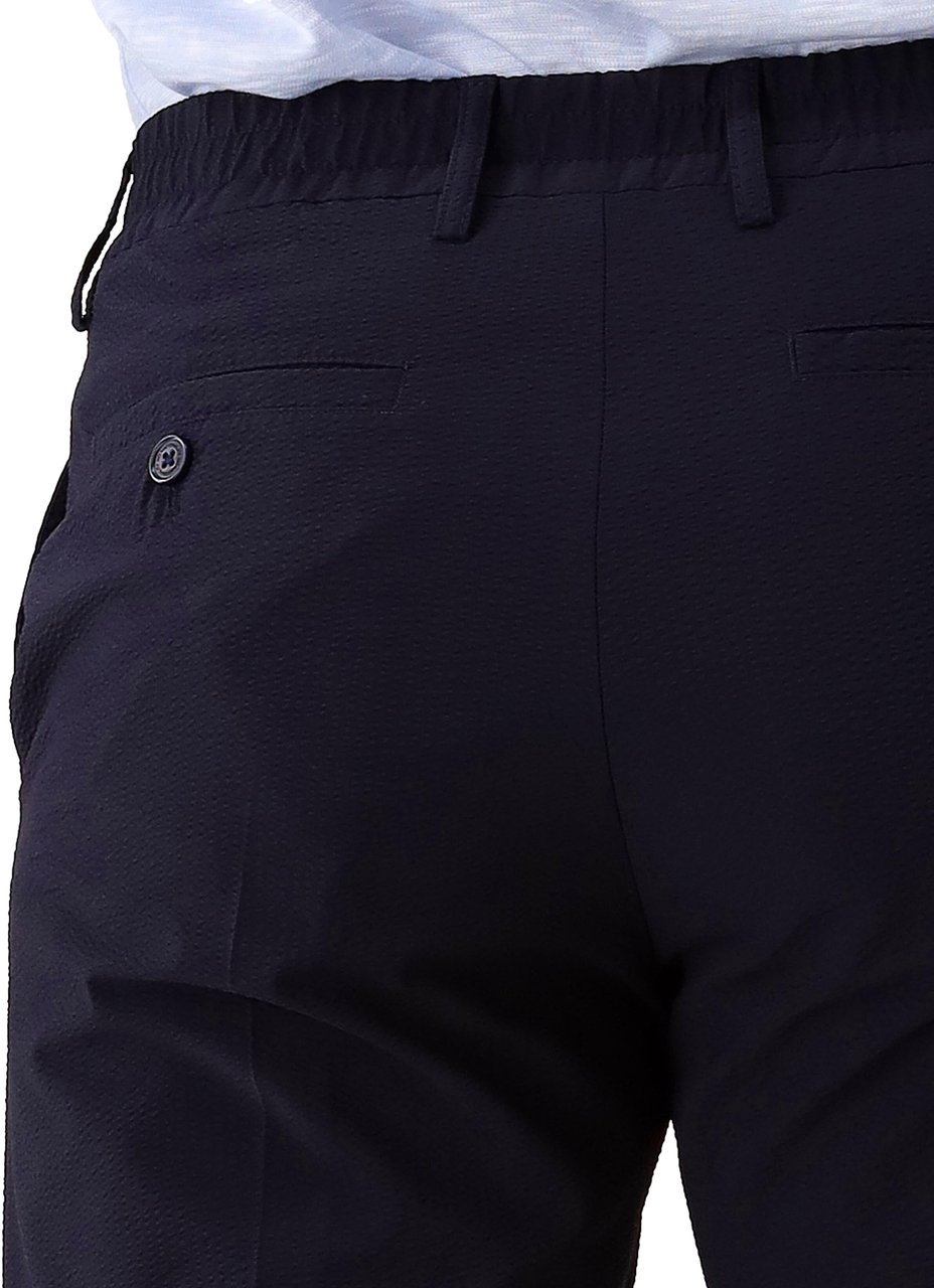 NN07 NN.07 Chino Blauw Billie 1924 Seersucker Blauw