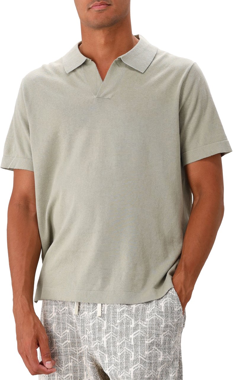 NN07 NN.07 Polo Groen Ryan 6311 Groen