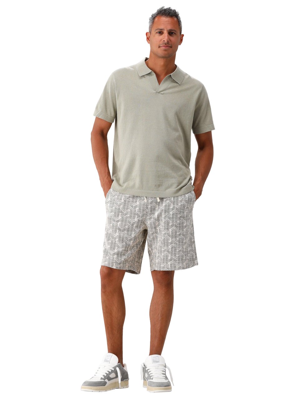 NN07 NN.07 Polo Groen Ryan 6311 Groen