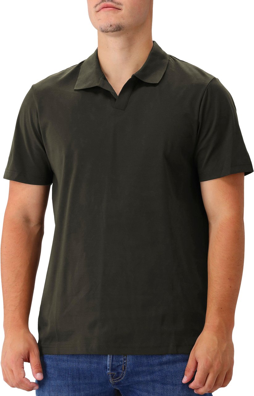 NN07 NN.07 Polo Donker Groen Paul 3525 Blauw