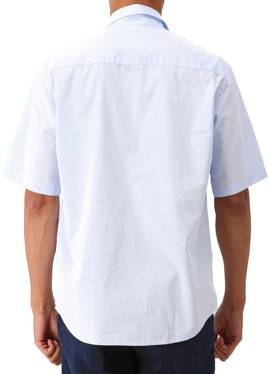 NN07 NN.07 Overhemd Blauw Freddy SS APP 5973 Blauw