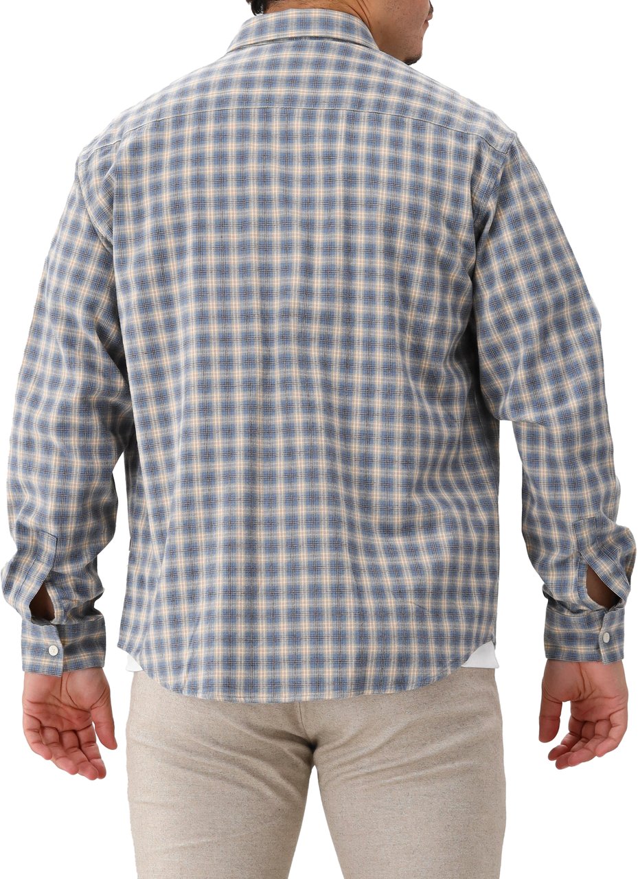 NN07 NN.07 Overhemd Blauw Deon 5465 Blauw