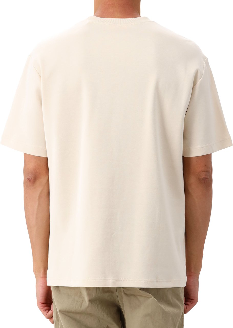 NN07 NN.07 T-Shirt Beige Nat SS Logo Tee Beige