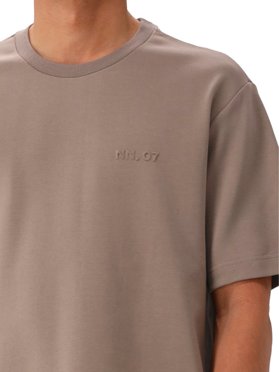 NN07 NN.07 T-shirt Bruin Nat SS Logo Bruin