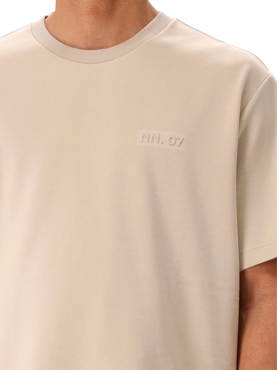 NN07 NN.07 T-Shirt Bruin Nat Ss Logo Bruin
