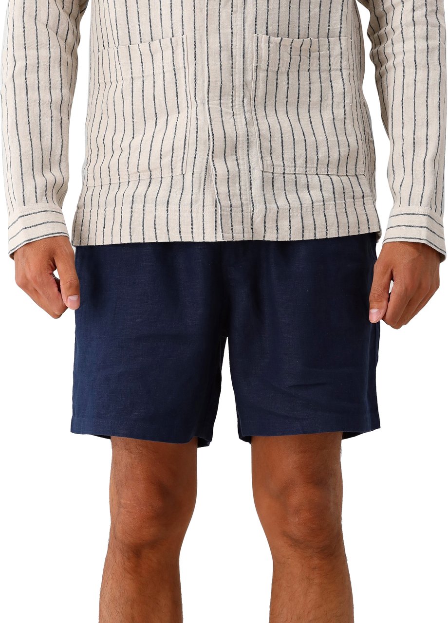 NN07 NN.07 Korte Broek Blauw Gregor Shorts 1454 Blauw