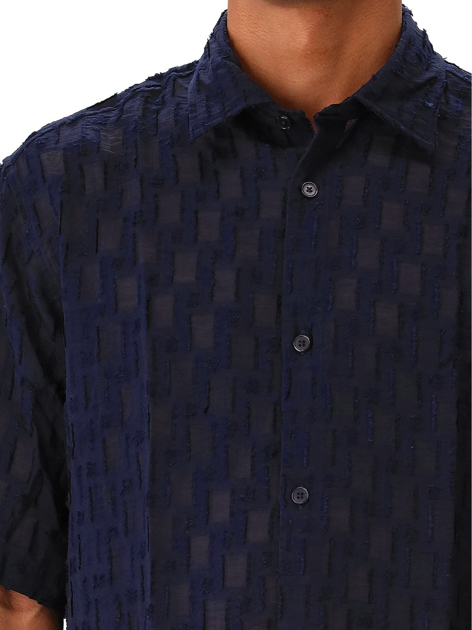 NN07 NN.07 Overhemd Blauw Freddy SS No Pkt 5025 Blauw