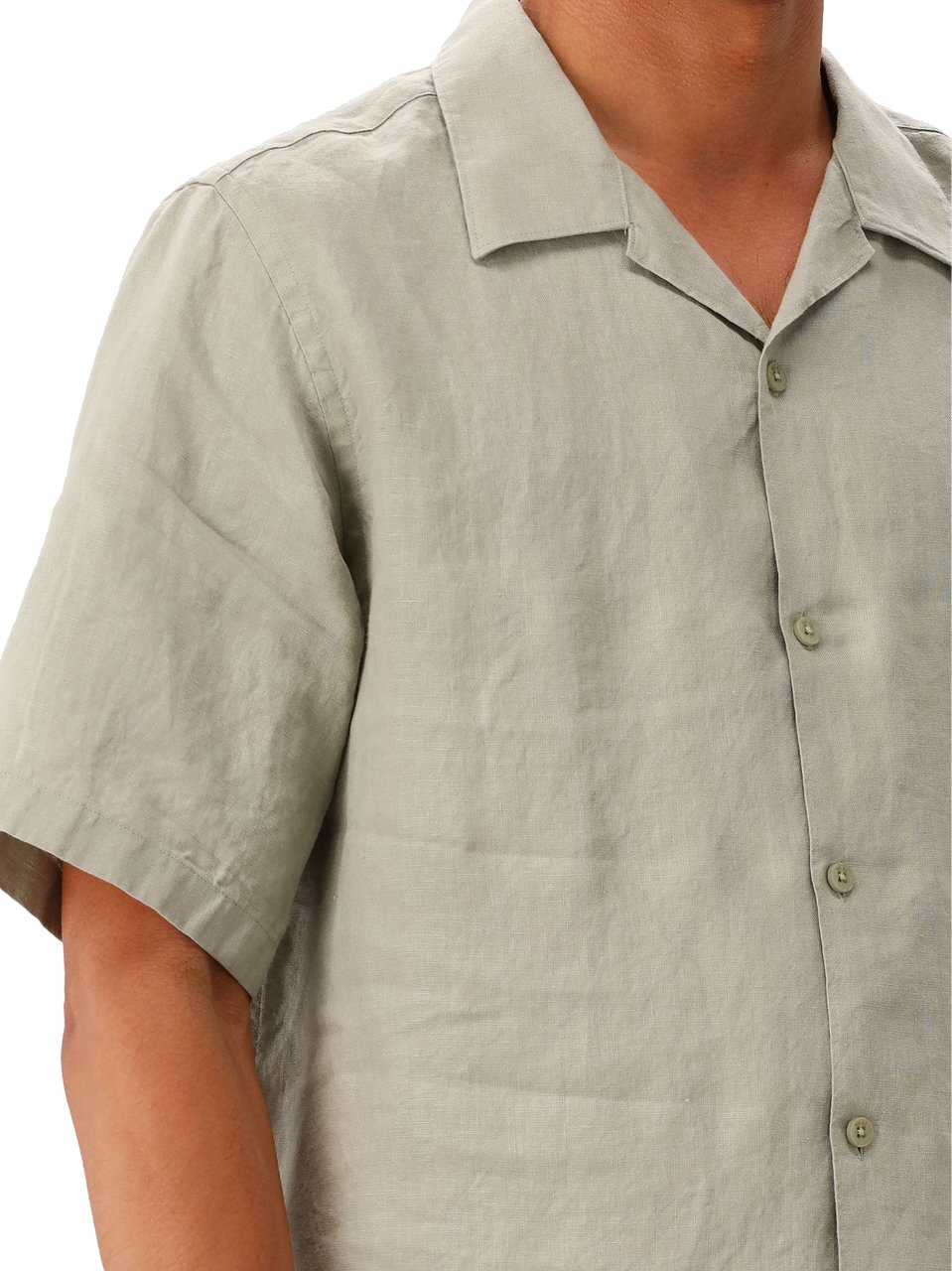 NN07 NN.07 Shirt Groen Julio SS No PKT 5708 Groen