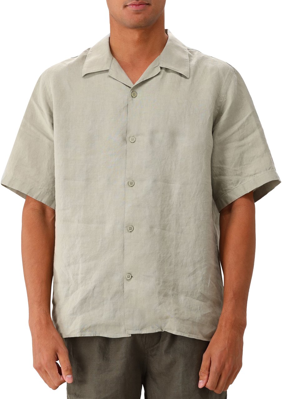NN07 NN.07 Shirt Groen Julio SS No PKT 5708 Groen