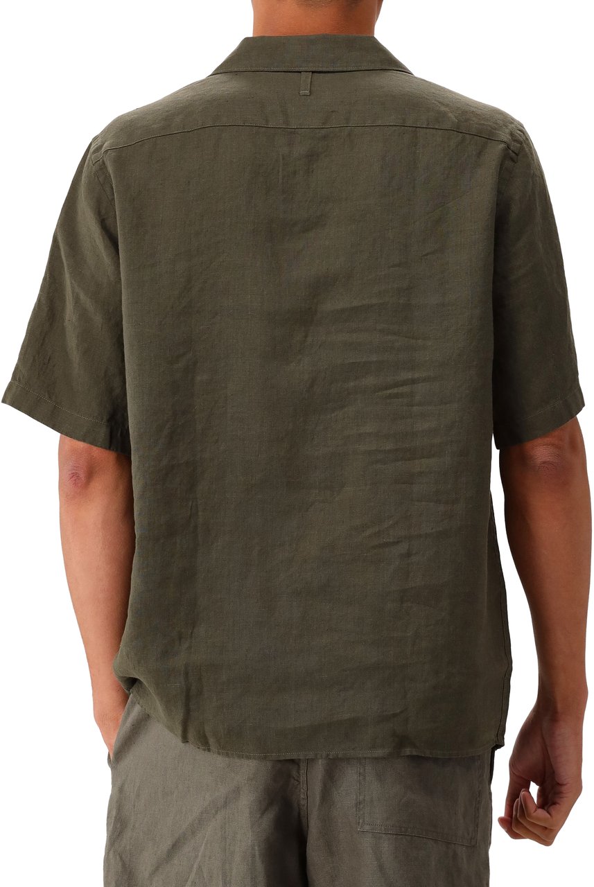 NN07 NN.07 Shirt Groen Julio SS No PKT 5708 Groen