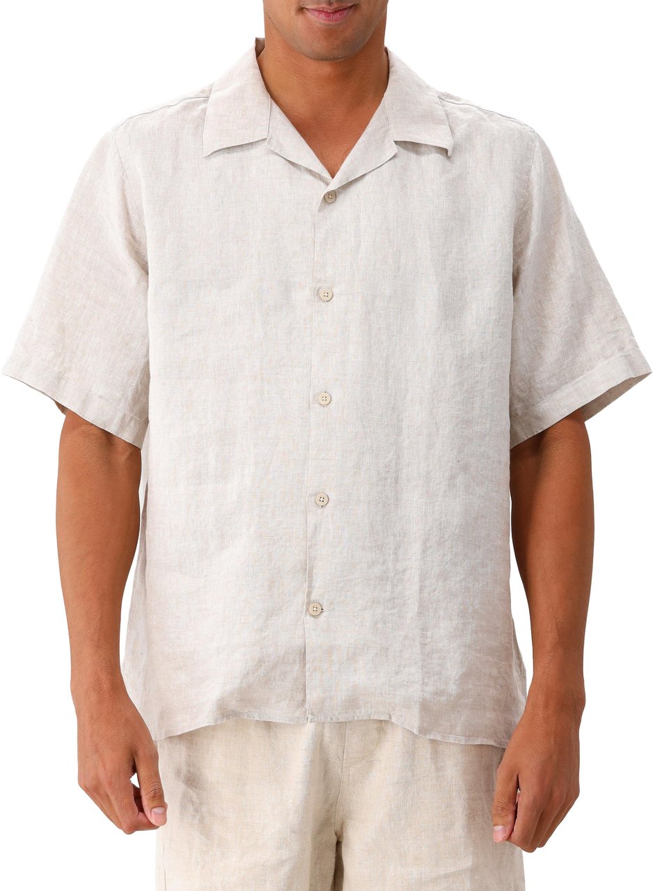NN07 NN.07 Shirt Beige Julio SS No PKT 5708 Beige