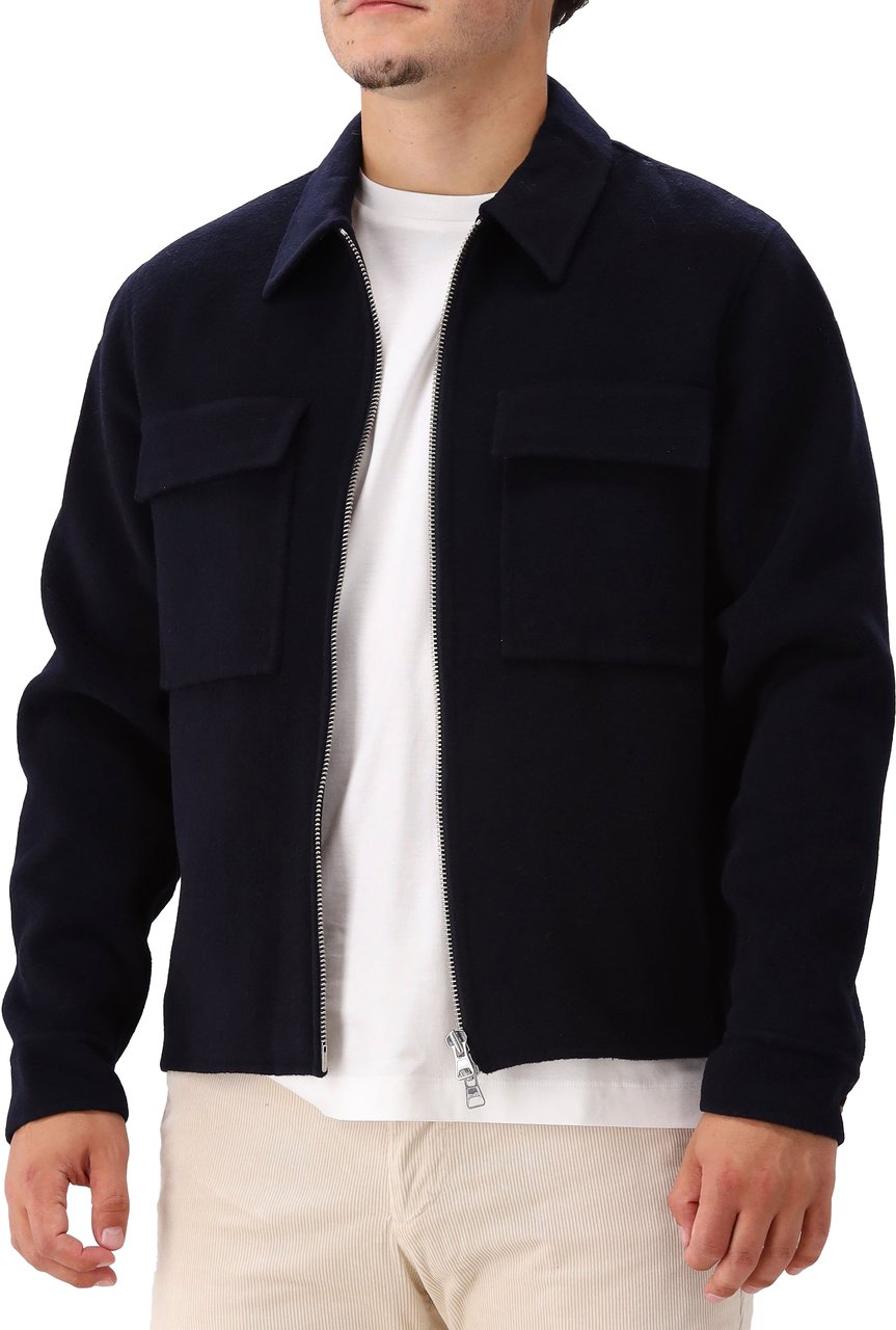 NN07 NN.07 Jas Blauw Alban 8447 Blauw