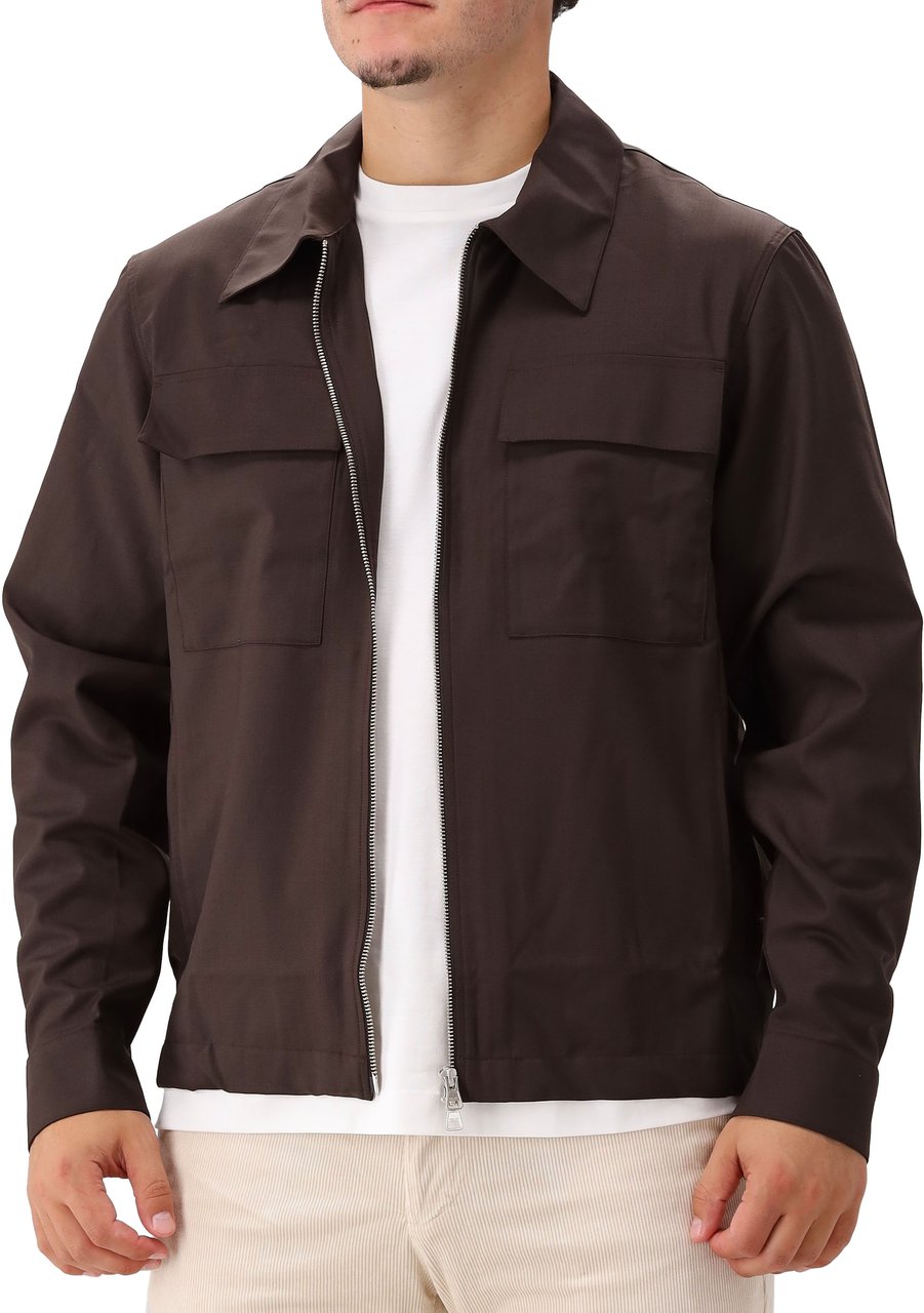 NN07 NN.07 Overshirt Bruin Alban 1088 Bruin