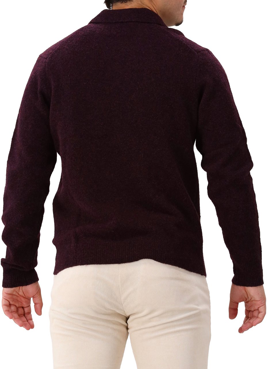NN07 NN.07 Gebreide Lange mouwen Rood Hope 6683 Rood