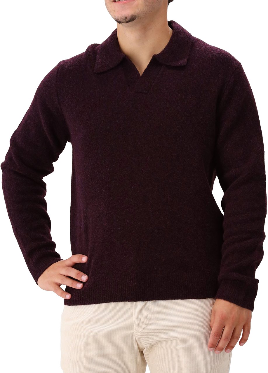 NN07 NN.07 Gebreide Lange mouwen Rood Hope 6683 Rood