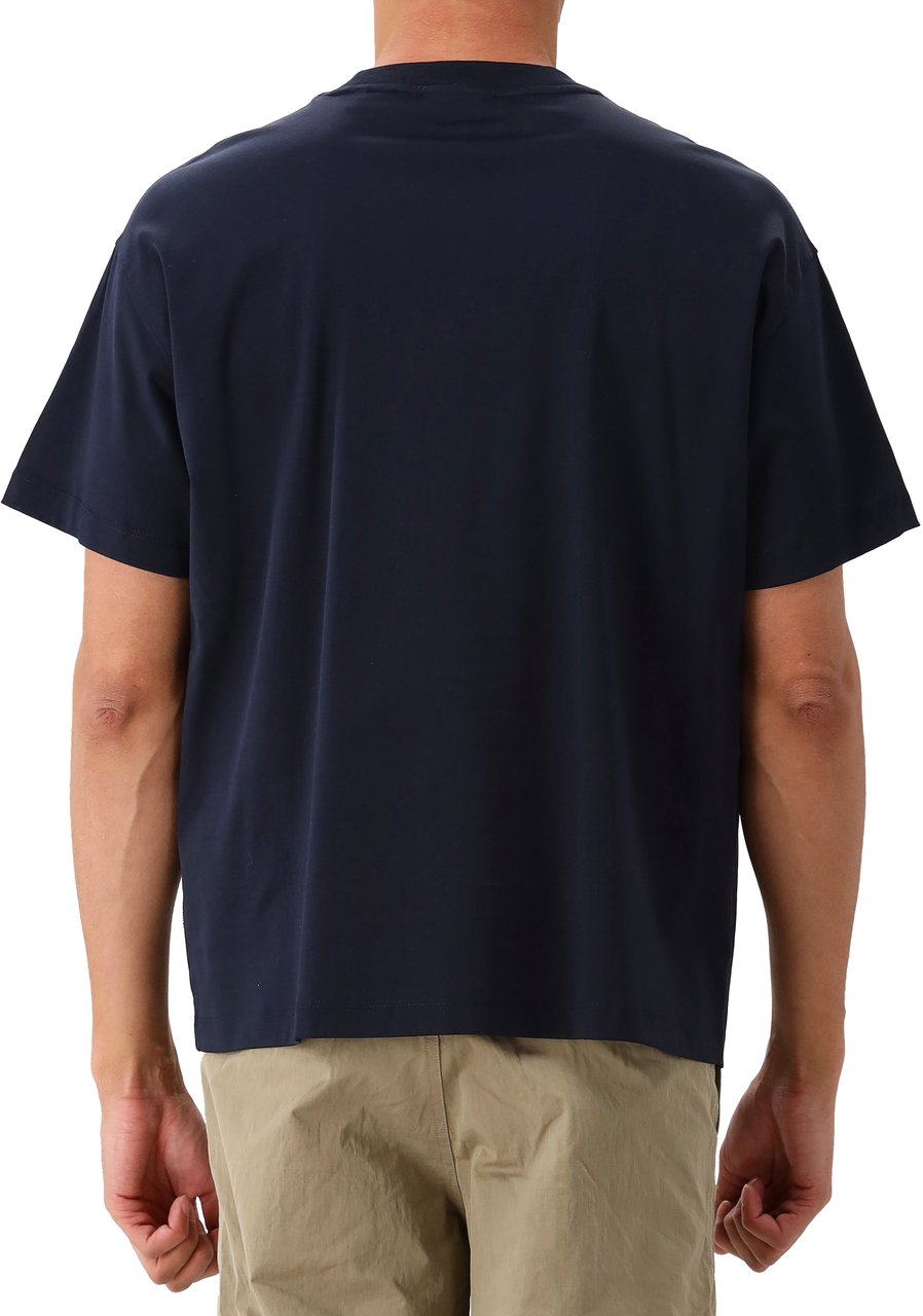 NN07 NN.07 T-Shirt Blauw Lionel SS Blauw