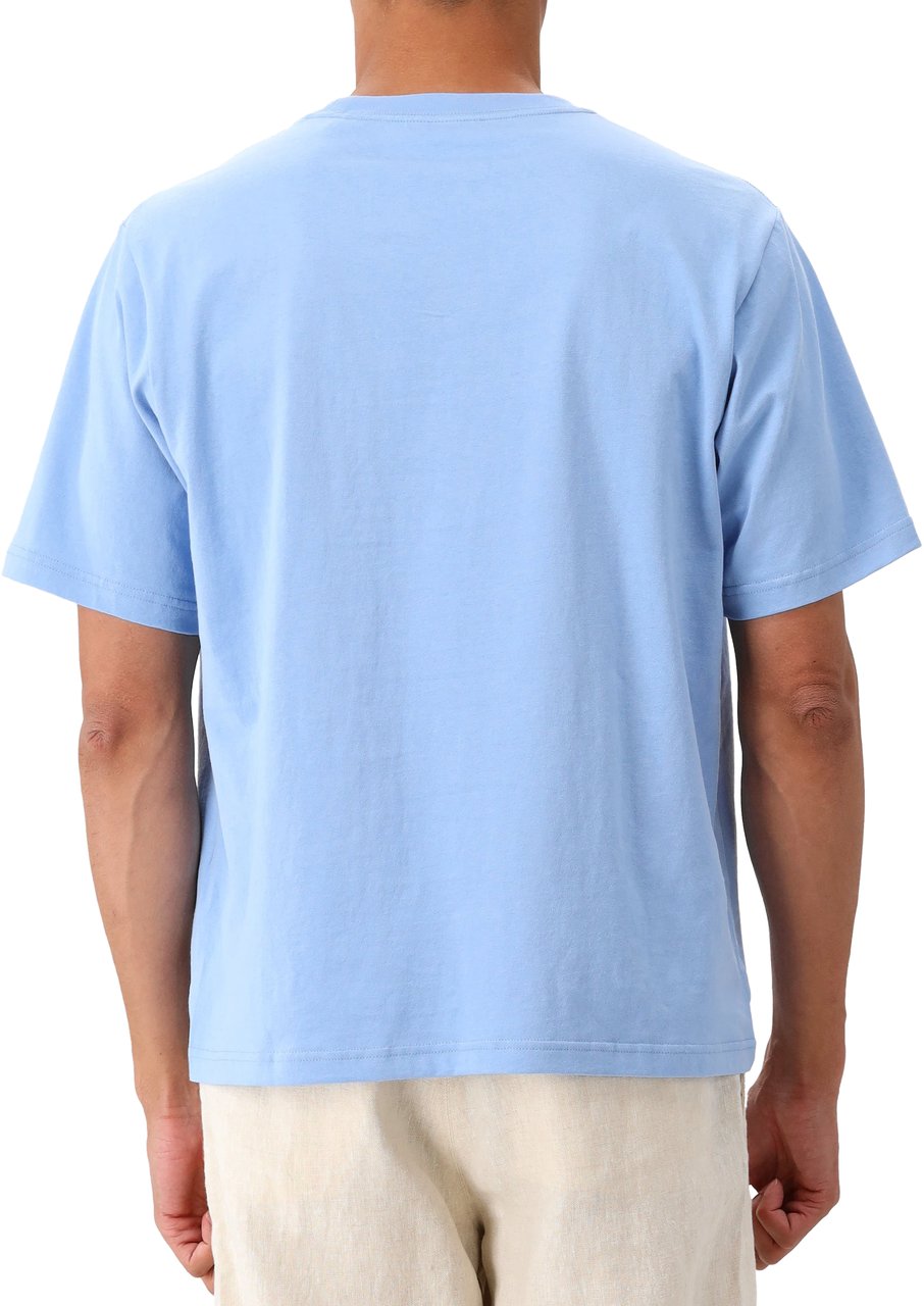 NN07 NN.07 T-Shirt Blauw Jet SS Embro Blauw