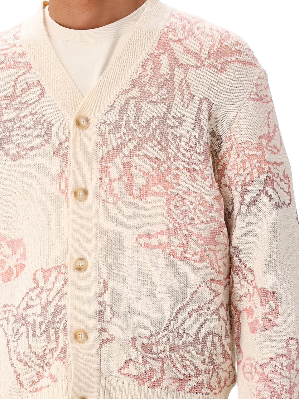 NN07 NN.07 Gebreid Vest Beige Viggo Cardigan Beige