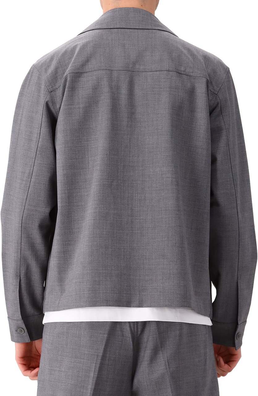 NN07 NN.07 Overshirt Grijs Alban Grijs