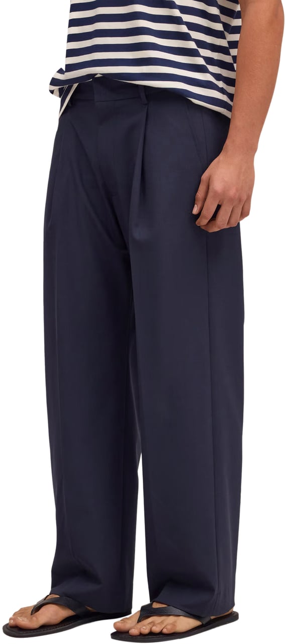 NN07 Pantalone Kay Relaxed Deep Navy Divers