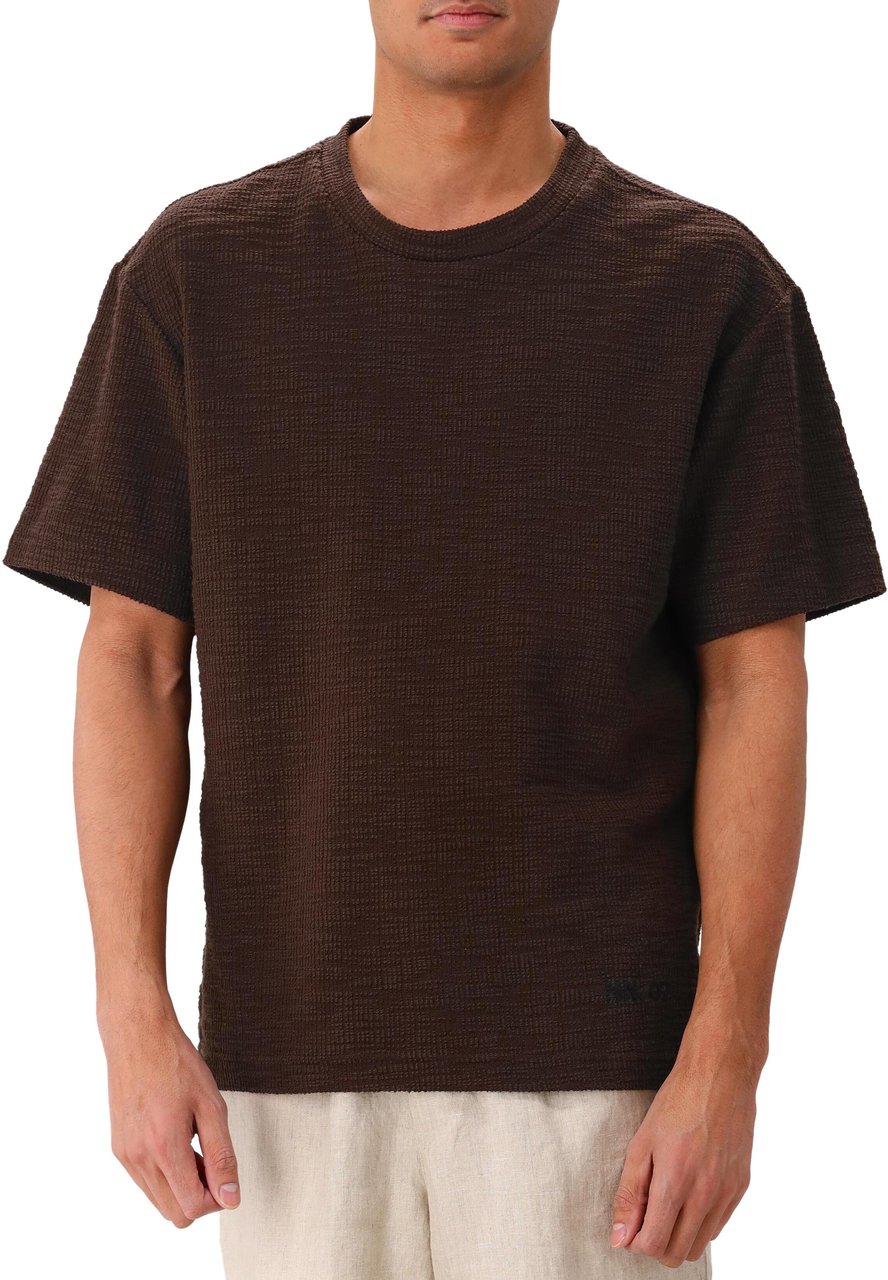 NN07 NN.07 T-shirt Bruin Nat 3520 Bruin