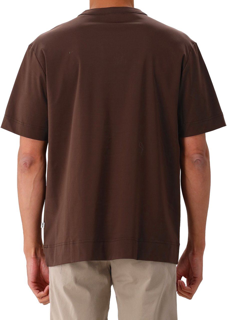 NN07 NN.07 T-shirt Bruin Pedro Bruin