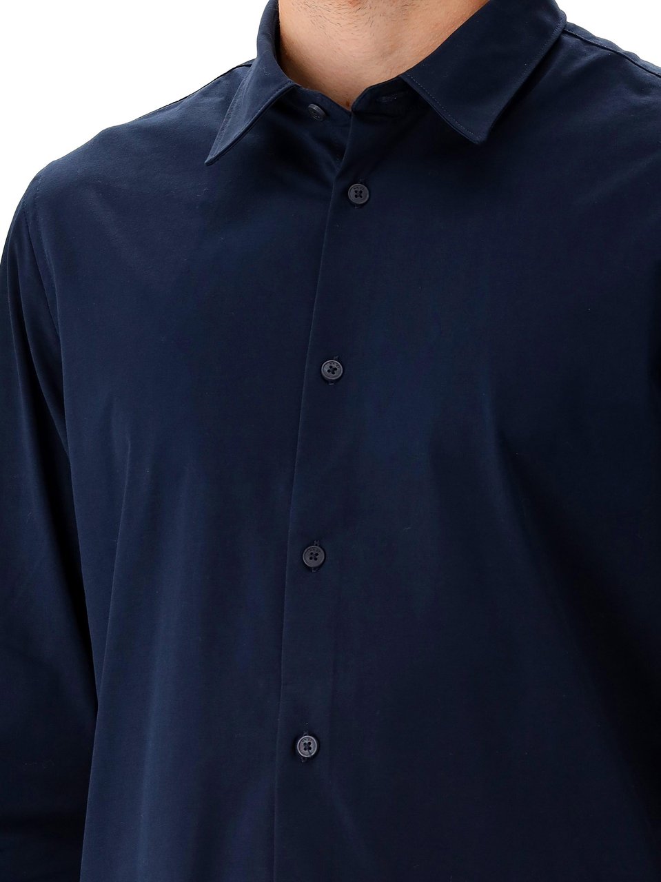 NN07 NN.07 Overhemd Donker Blauw Elian 5320 Blauw