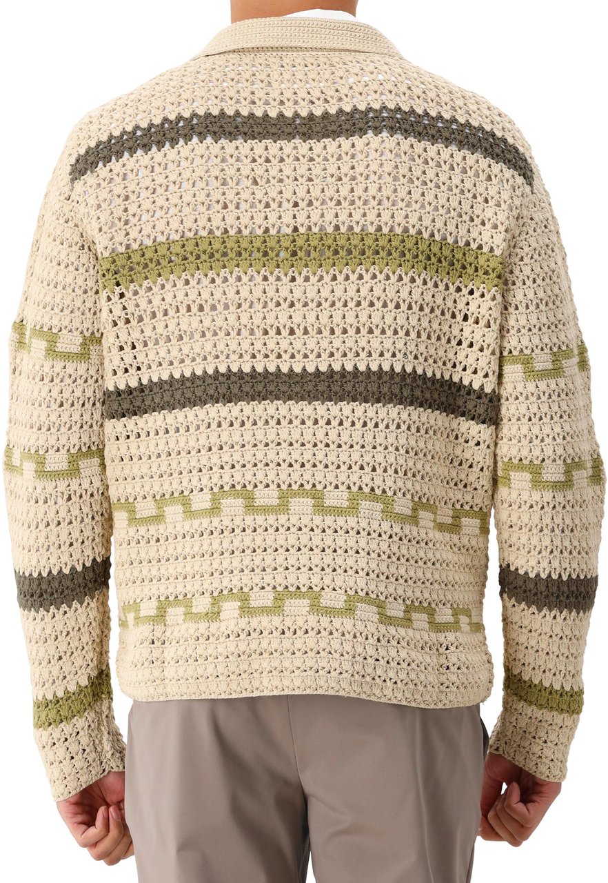 NN07 NN.07 Vest Beige Frank Crochet 6693 Beige