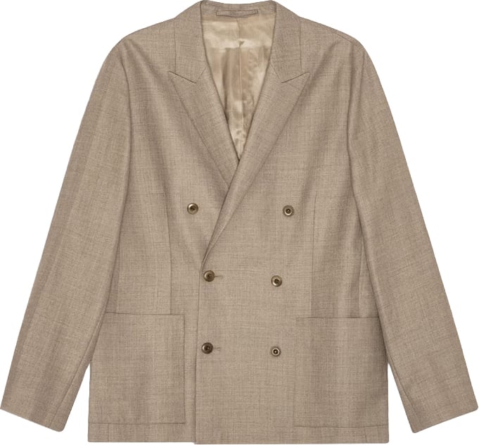 NN07 Blazer Jordin Khaki Melange Bruin