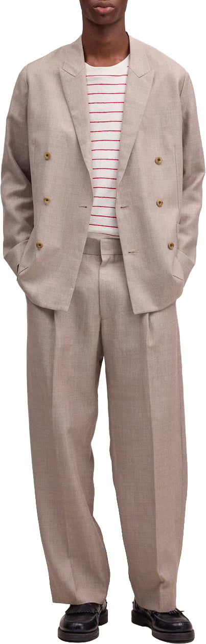 NN07 Blazer Jordin Khaki Melange Bruin