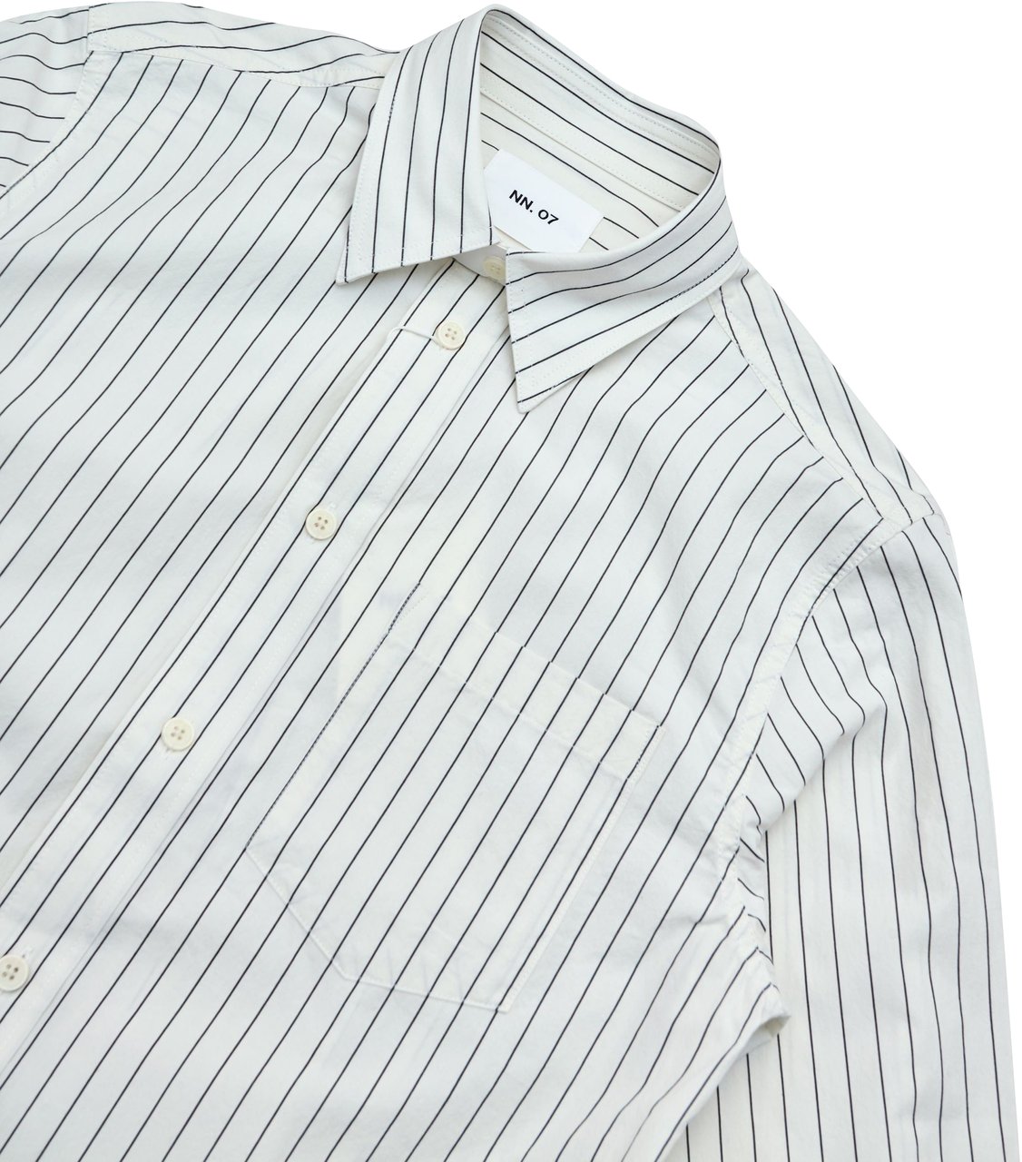 NN07 Camicia Colby Black Stripe Divers