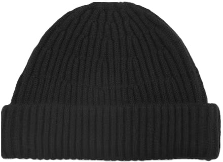 NN07 Cappello Rib Nero Zwart