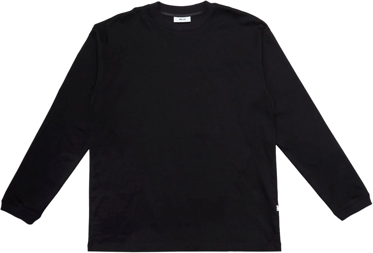 NN07 Longsleeve Lionel Nero Zwart
