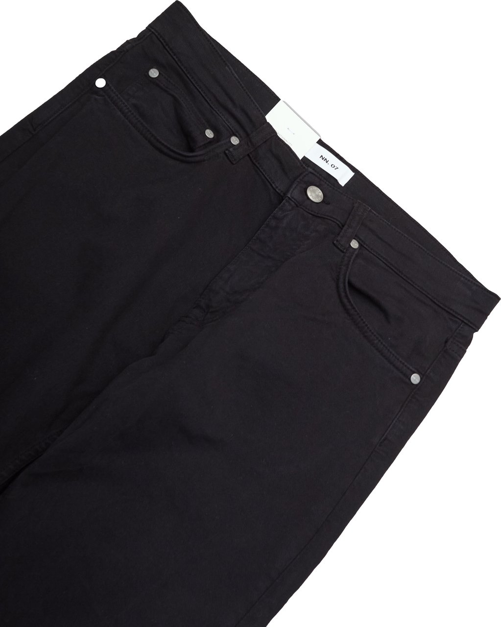 NN07 Pantalone Tony Slim Nero Zwart