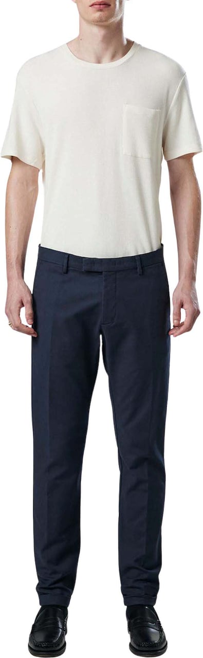 NN07 No Nationality Scott Pantalons Donkerblauw Scott 1386 200 Blauw
