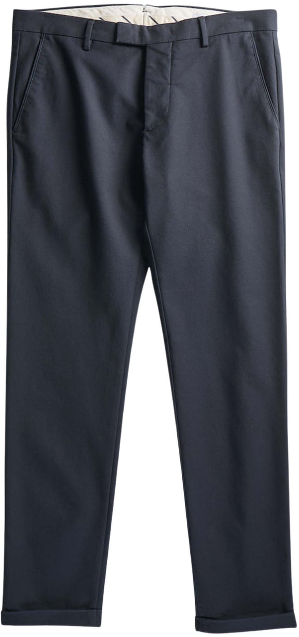 NN07 No Nationality Scott Pantalons Donkerblauw Scott 1386 200 Blauw