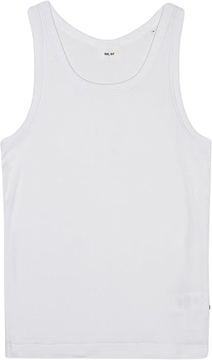 NN07 Tank Top Mick Bianca Wit