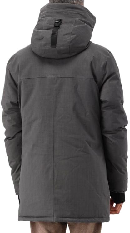 Nobis Nobis Parka Jas Grijs Crosshatch Grijs